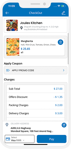 set the promo code