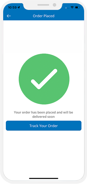 order place notification