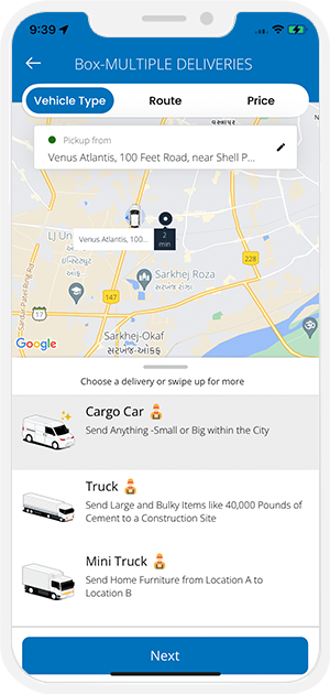 vehicle type