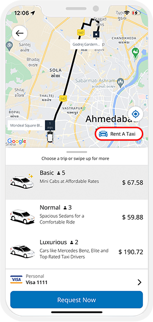 taxi rentals