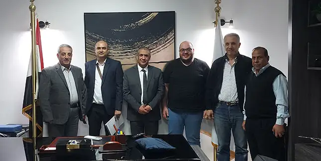 V3Cube leadership visit in Cairo, Egypt