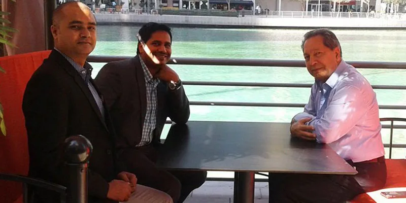 V3Cube team attending client meetings in Dubai, UAE