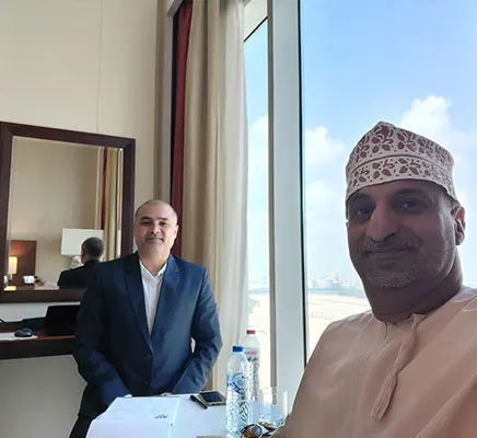 V3Cube leadership visit in Downtown Dubai, UAE