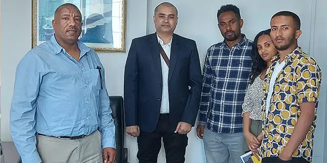V3Cube leadership visit in Addis Ababa, Ethiopia