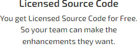 Licensed source code