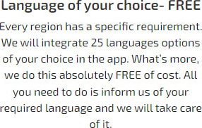 Language of your choice - Free