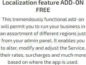 free localization feature add-on