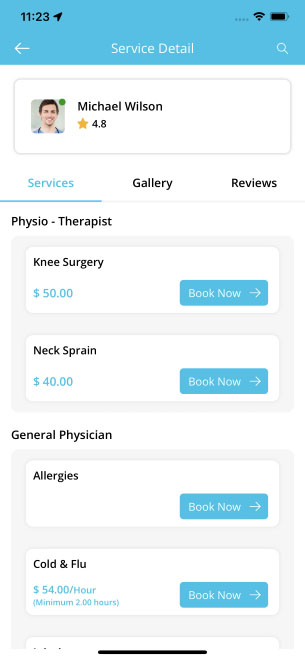 User Profile Setting