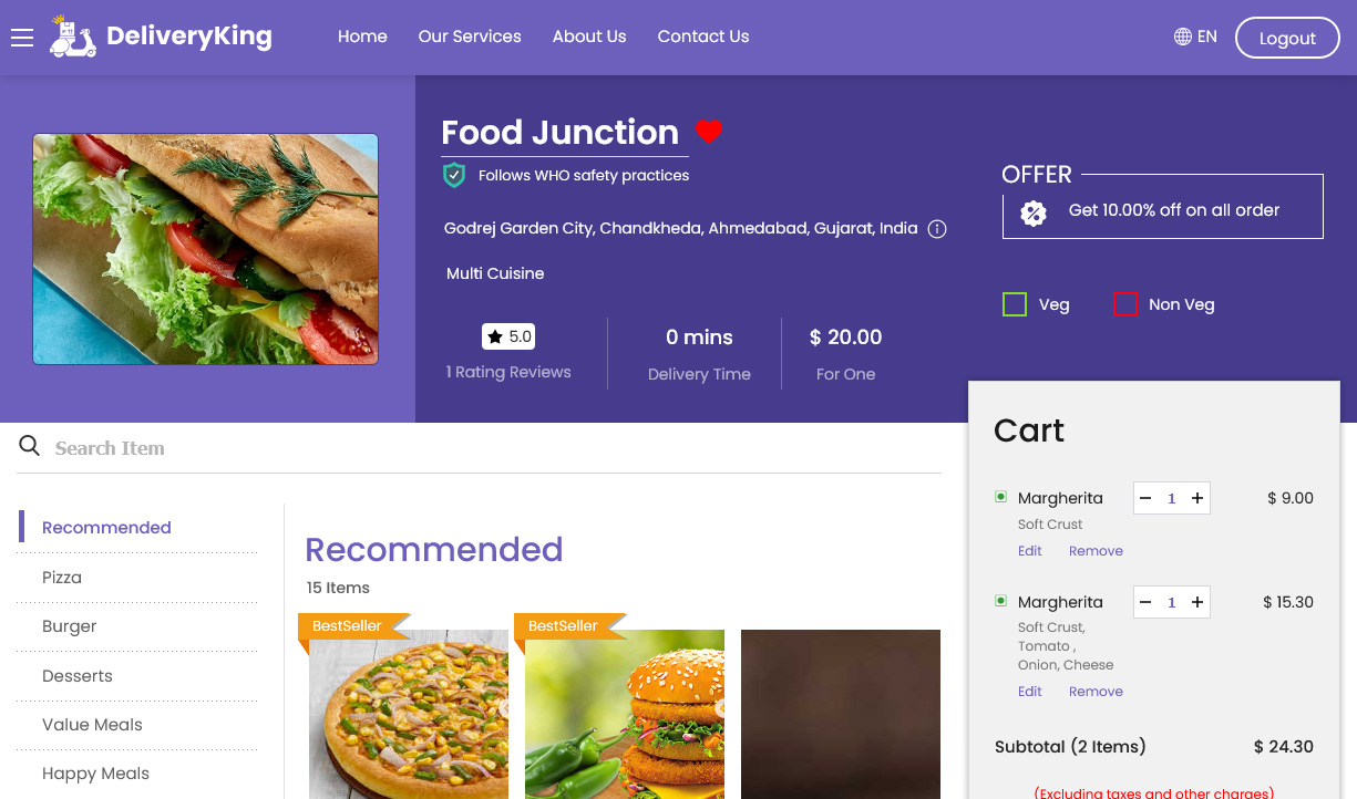 particular restaurant