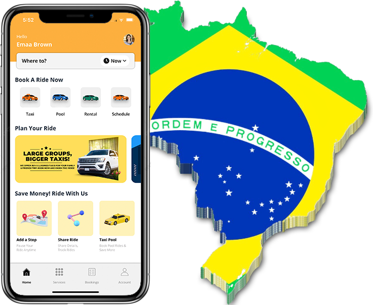 uber clone portuguese