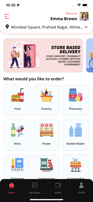 user app