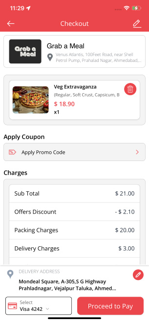 edit cart and checkout