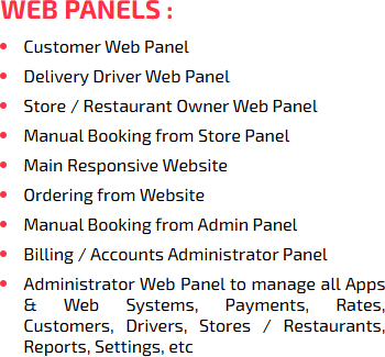 web panels