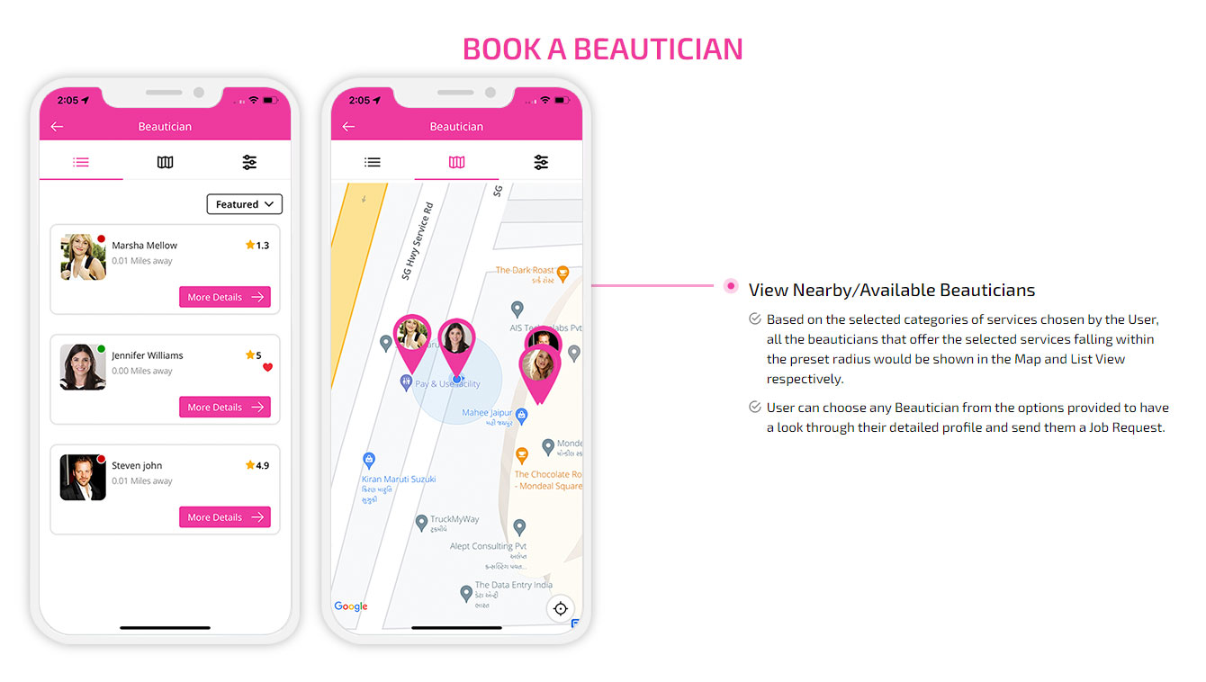 Book Beautician