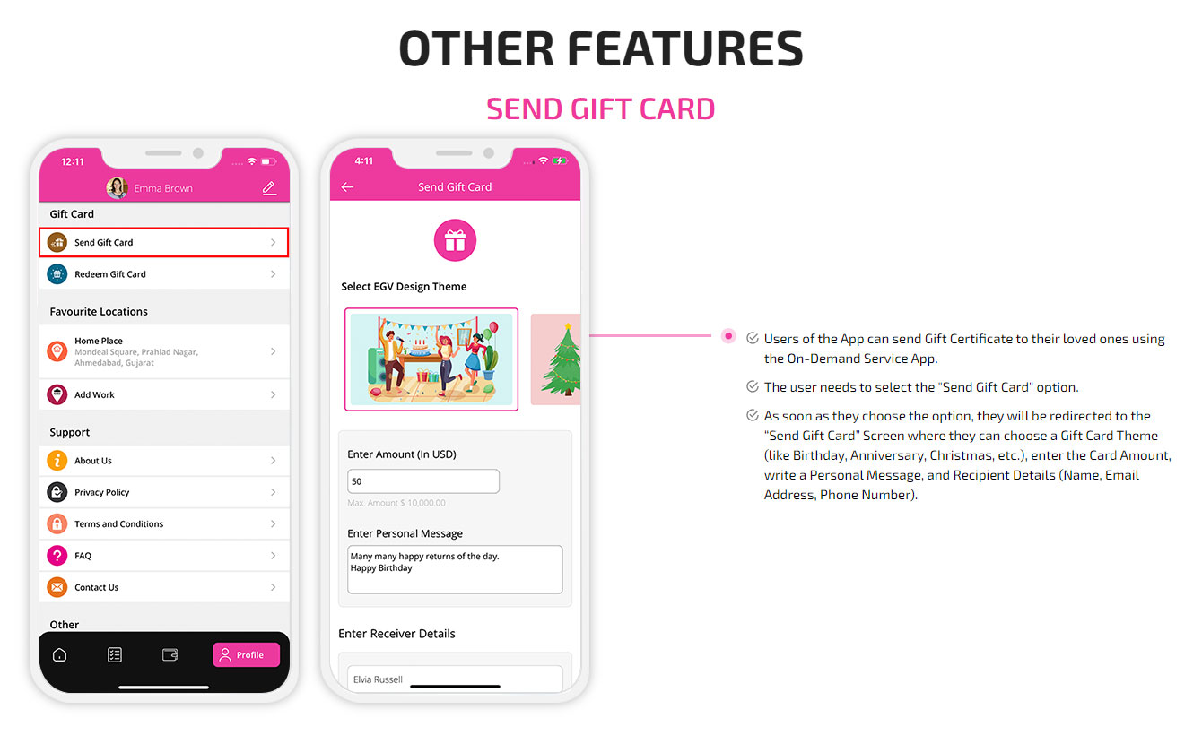 Send Gift Card