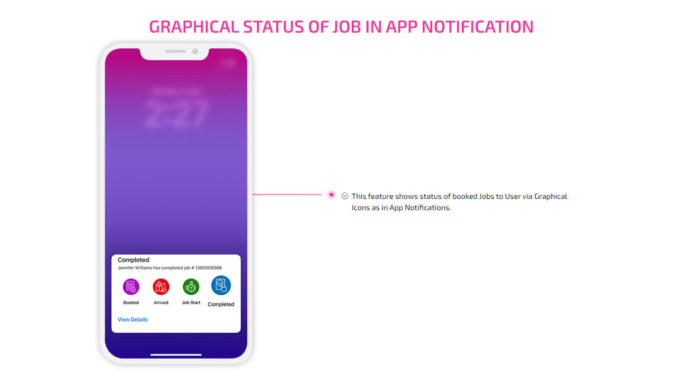 Job Completed Notification