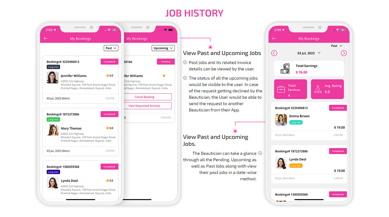 Job History