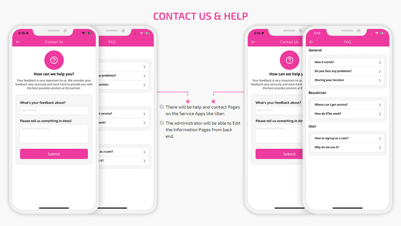 Contact Us & Help
