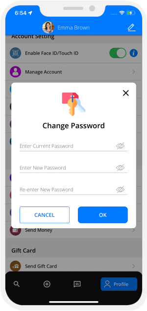 Change Password