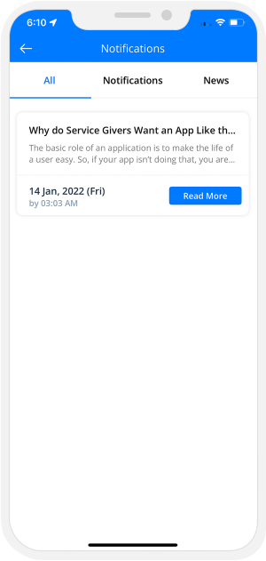 choose service categories