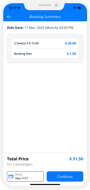 choose service categories