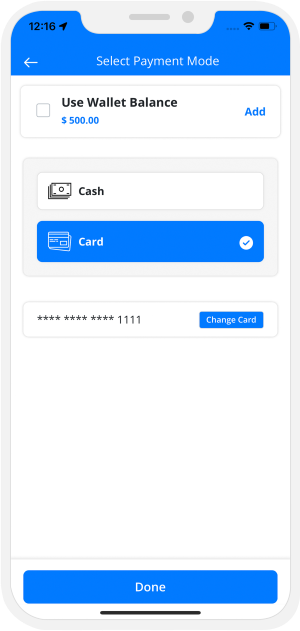 choose service categories