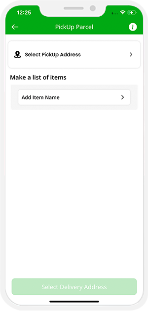 Pickup Address