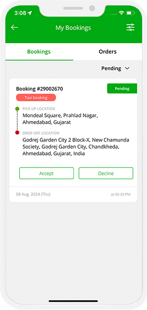 Booking Details