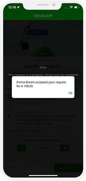 Request Accepted