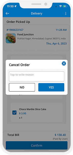 Order Cancellation