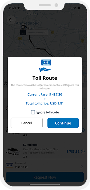 toll calculation