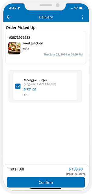 delivery driver pickup order delivery driver pickup order