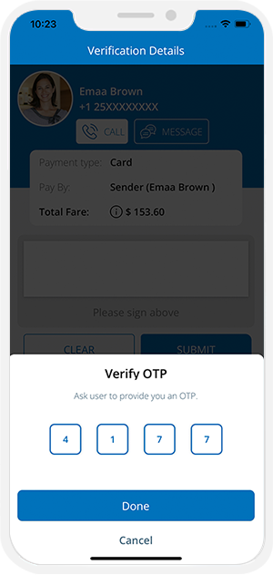 Delivery Confirmation Delivery Confirmation