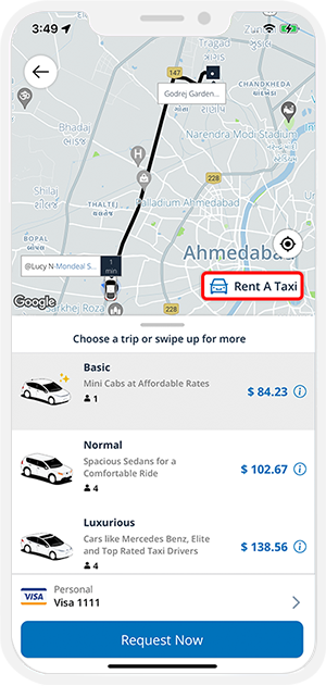 taxi rentals