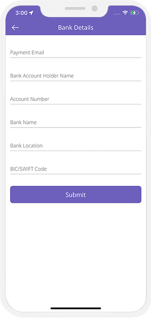 Bank Details