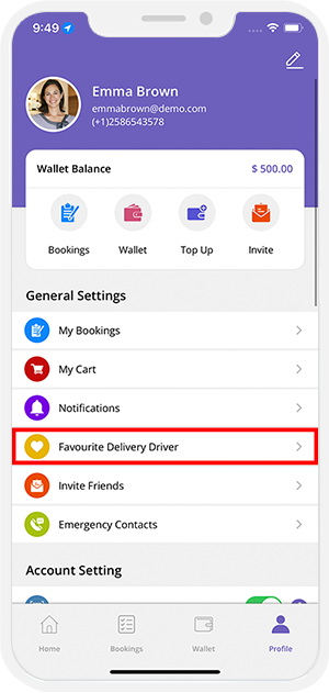 delivery driver