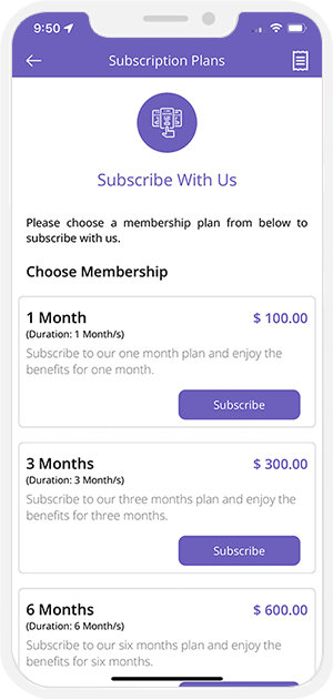 the subscription