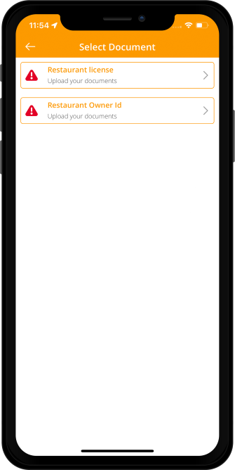 restaurant update document