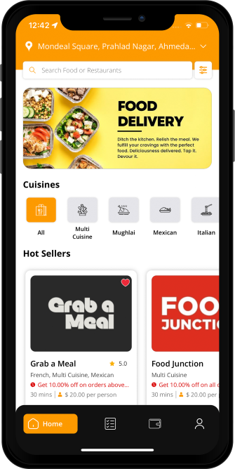 user order dashboard