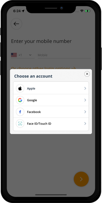 Choose Face ID