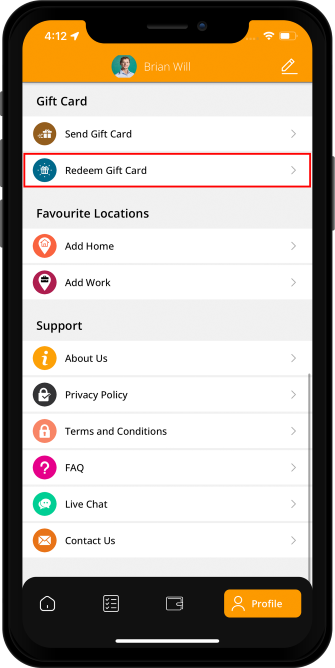 choose service categories