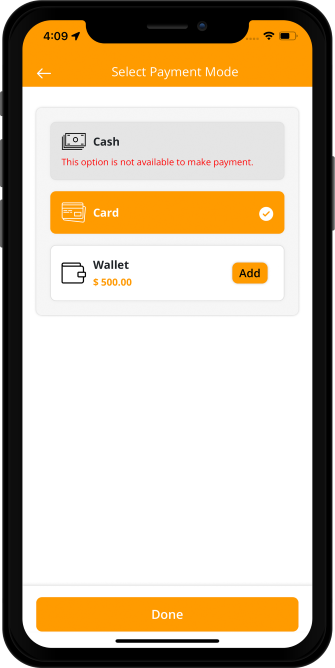 choose service categories