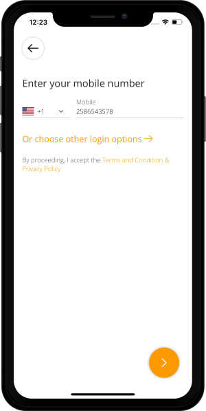 Enter Mobile Number