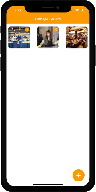 Manage gallery