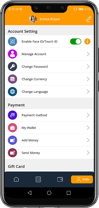 Enable/Disable FaceID/TouchID