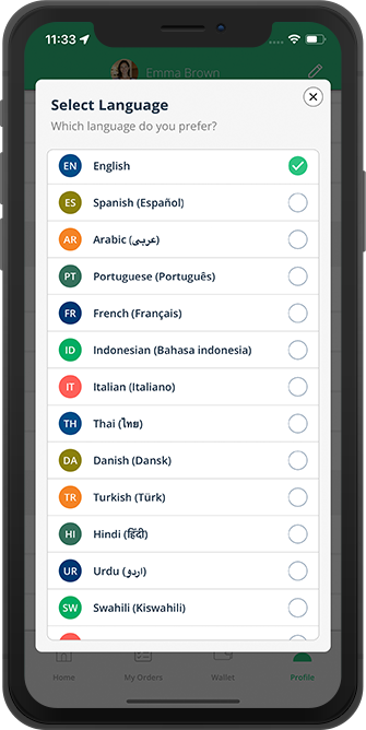 Voice Instruction for Delivery Driver