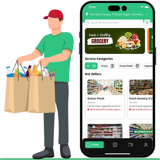 Grocery Delivery App Development