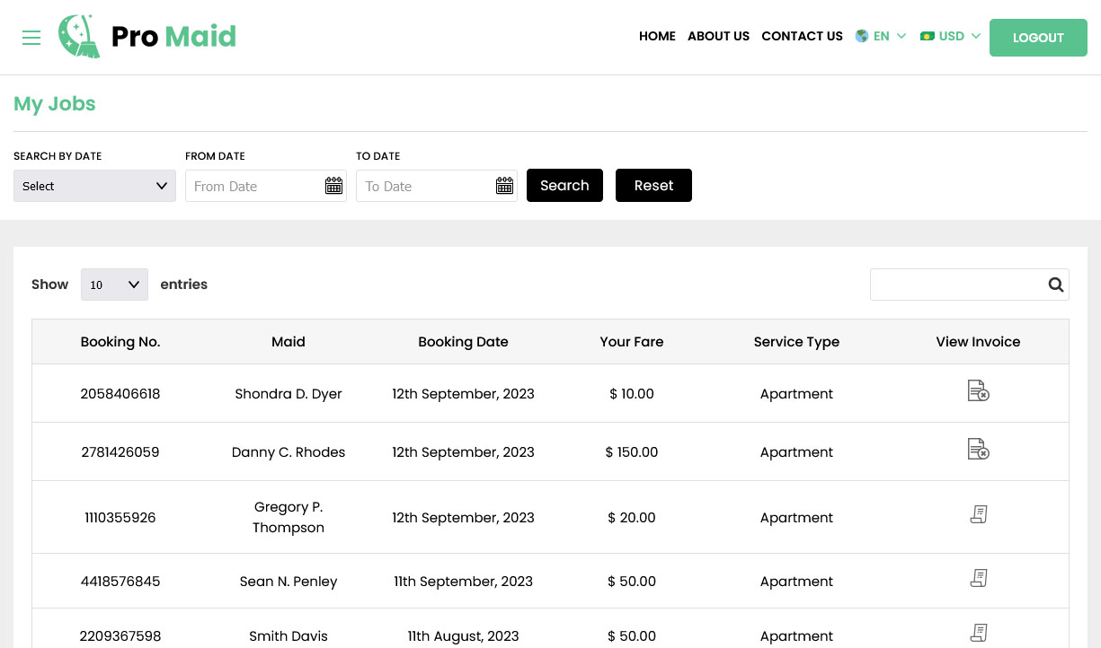 User Jobs