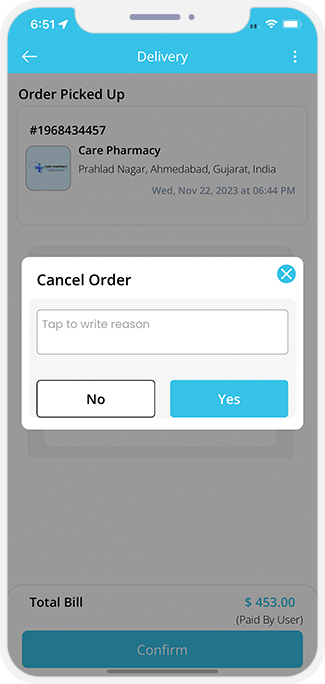 Order Cancellation