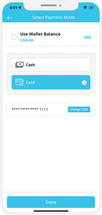 use choose payment method